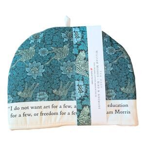William Morris Bird and Anemone Standard Tea Cosy Green Cotton New